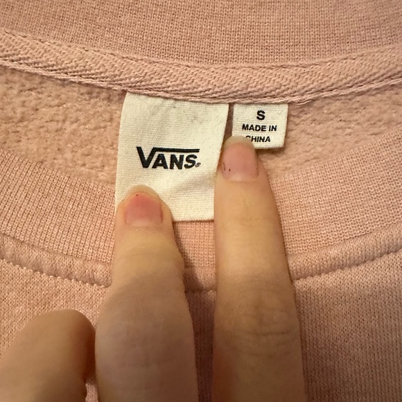 Pink Vans Sweatshirt - Picture 3 of 3
